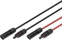DIGITUS Solarkabel Verlängerung Ø 6mm² PV 1.500V in Rot, Schwarz und Multicolour - Bild 1