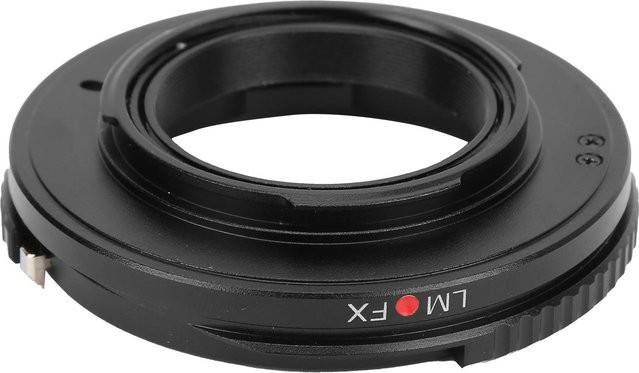 LMFX Zoom Adapterring für Fujifilm X-Mount auf Leica L-Mount Objektive, Schwarz - Bild 1