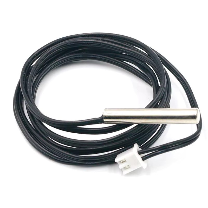 ESHYLALA NTC 10K 1% 3950 Thermistor Temperatursensor mit wasserdichter Sonde für Arduino W1209 W1401, Schwarz - Bild 3