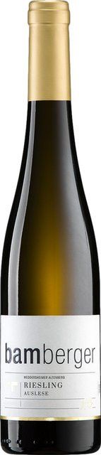 Wein- und Sektgut Bamberger Riesling Auslese Weißwein, 2023, Nahe, edelsüß, 0,5 l - Bild 1