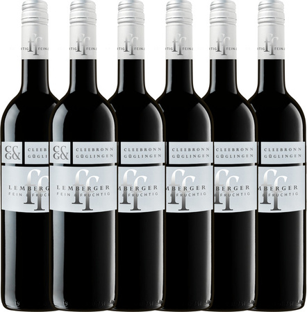 Cleebronner Michaelsberg Lemberger Rotwein lieblich 6 x 0,75 l