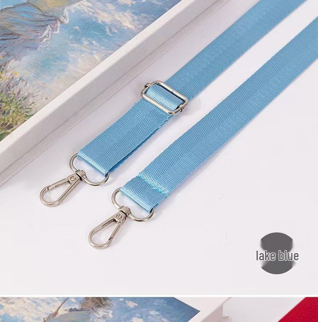 the BAY Crossbody-Schultergurt Nylon, himmelblau, 2,0 cm, 135 cm, Unisex - Bild 1
