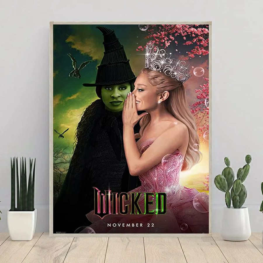 KAYOU Wicked Movie DIY Diamantmalerei 5D Kunst Mosaik Set in Mehrfarbig, B/H/T: 30 x 20 x 20 cm - Bild 1