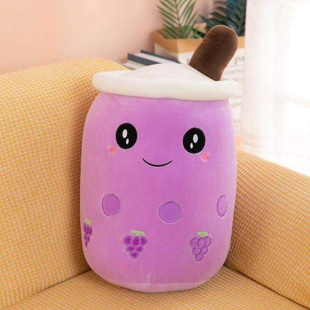 Milchteetasse Puppe, Plüschtier, Stoffpuppe, 35cm - Bild 1