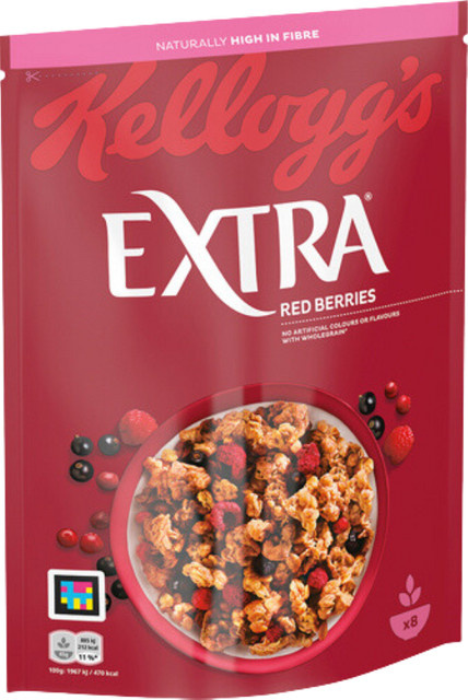 Kellogg's Müsli Extra Red Berries 400 g - Bild 1