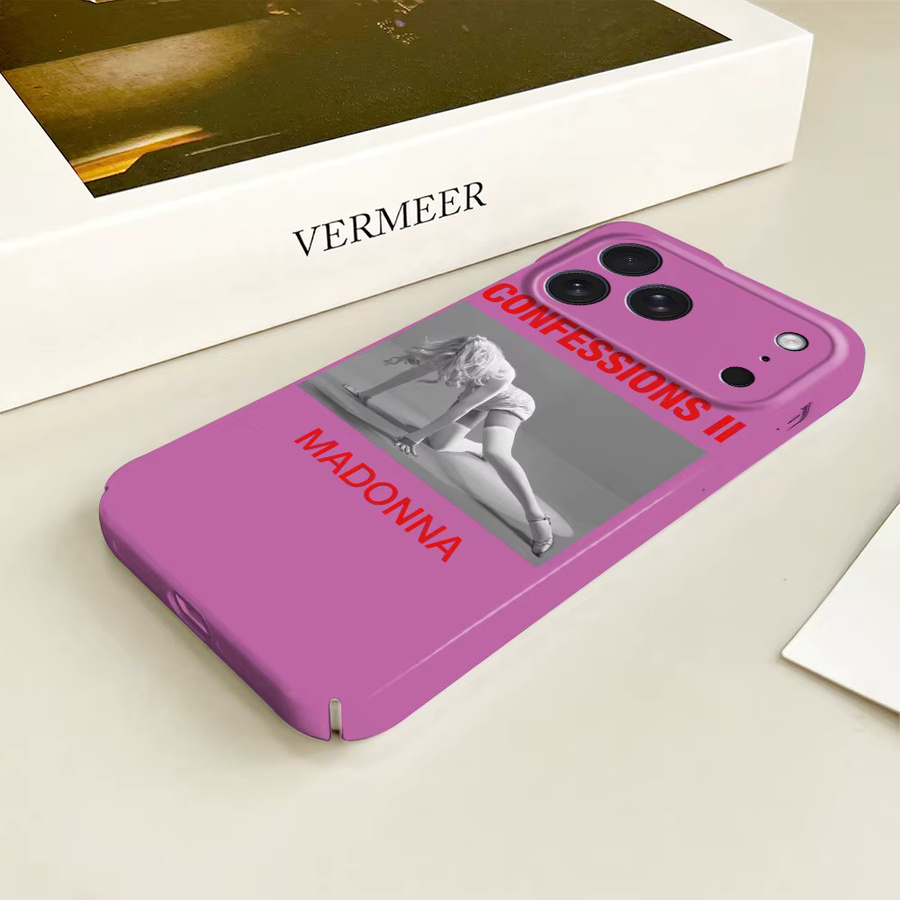 Glänzende HD-Hartschalenhülle M-Madonna Singer Confessions II für iPhone 17 16 15 14 13 12 11 Plus Pro Max Mini in Purple - Bild 2