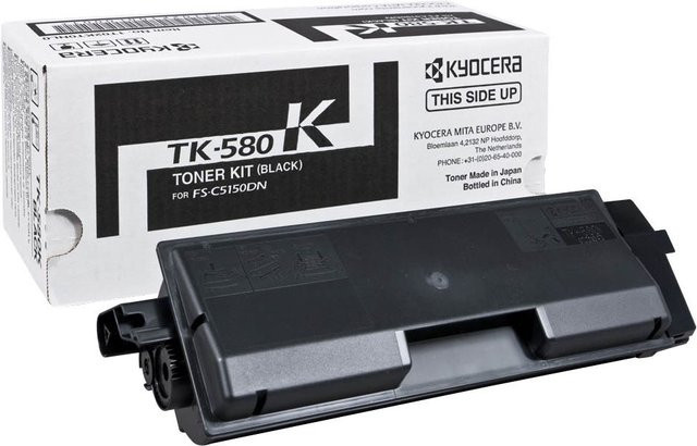 Original Kyocera Toner TK-580K Schwarz für ECOSYS P6021cdn und FS-C5150DN - Bild 3