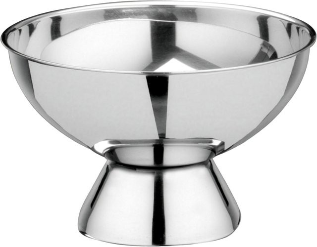 Weis Eisbecher Dessertschale Silber 250 ml Durchmesser: 10,5 cm, Höhe: 6,5 cm - Bild 1