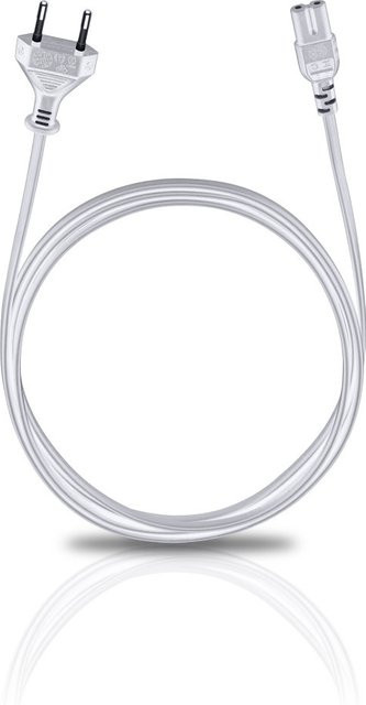 Oehlbach Powercord C 7 Netzkabel weiß 1,5 m - Bild 1