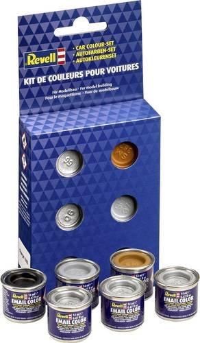 Revell Automobile Colour Set, Email Color Enamel, 6-teiliges Set, Fahrzeuge Zivil - Bild 1