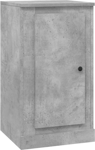 vidaXL Sideboard in Betongrau aus Holzwerkstoff, klassisch matt, B/T/H: 37,5 x 35,5 x 67,5 cm - Bild 1