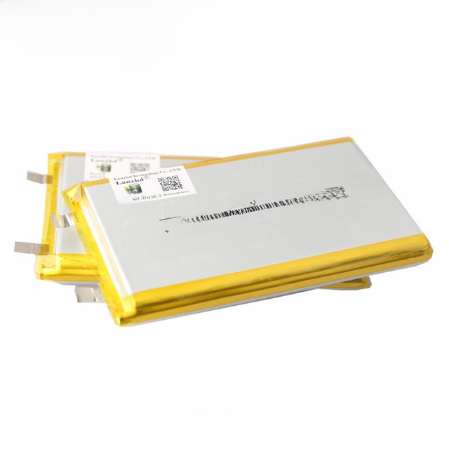 Lanzhd Li-Ion Polymer Akku-Set 10000 mAh 3,7 V für Powerbanks, Tablets und Bluetooth-Lautsprecher - Bild 1