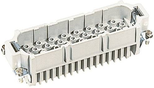 HARTING Stifteinsatz 64 Crimpen, Grau, Kunststoff - Bild 1