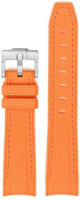 Uhrenarmband MoonSwatch, Silikon, orange, 20mm, Unisex - Bild 1