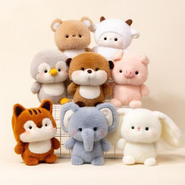 Molutian Kawaii Soft Animal Series Plüschpuppe Kissen, Plüschtier - Bild 1