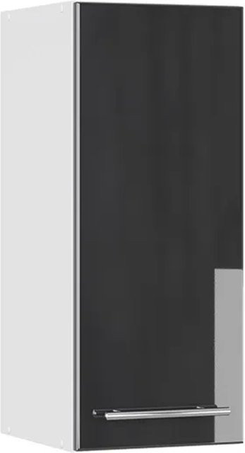 Vicco Hängeschrank Fame-Line Küchenschrank Anthrazit und Weiß Hochglanz mit Softclose-Scharnieren B: 30 cm - Bild 2