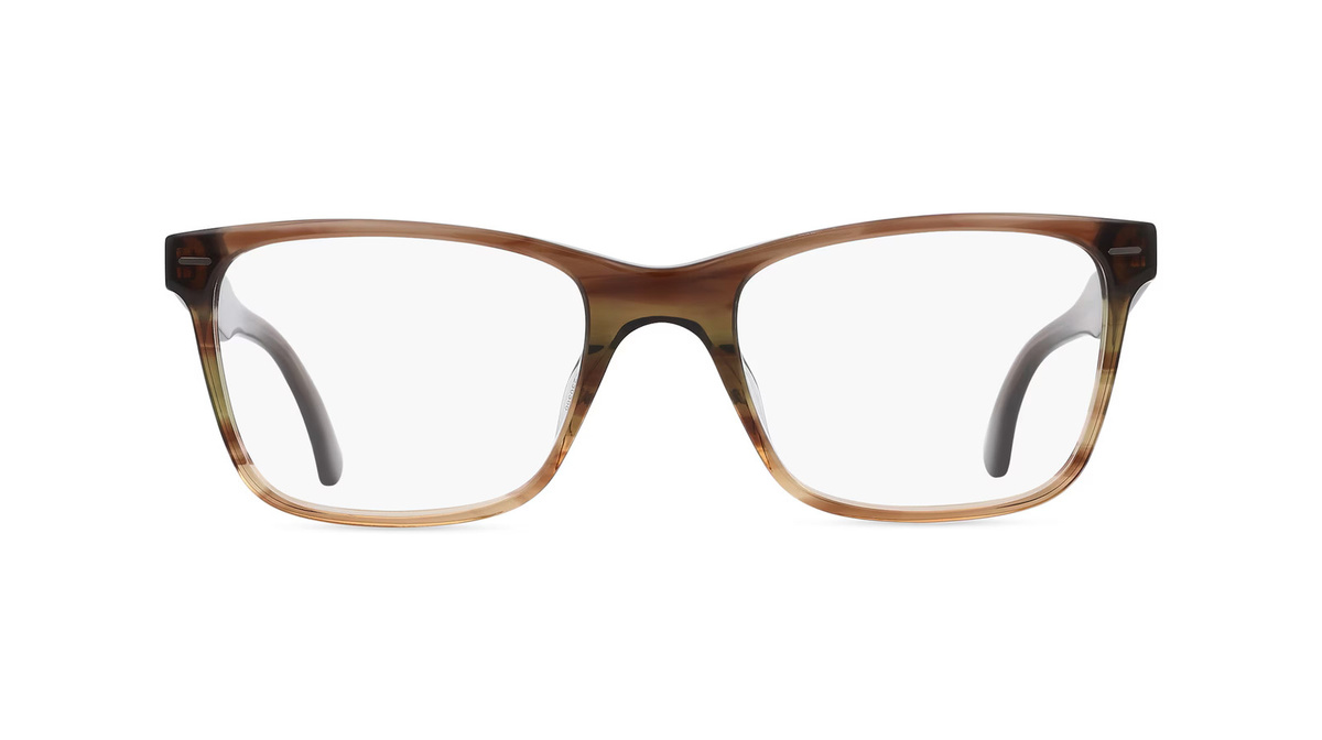 Fielmann Brille, Vollrand, Quadratisch, Acetat-Gestell, braun, Herren - Bild 1