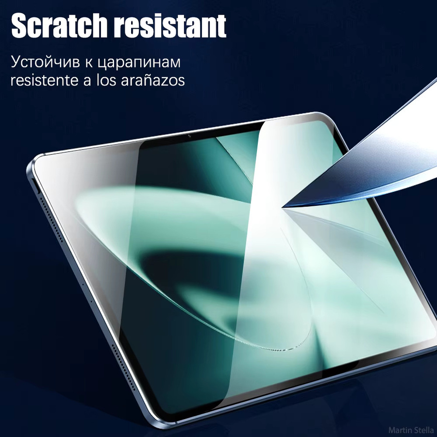 2er-Pack OnePlus Pad 2 Displayschutzfolie aus gehärtetem Glas, transparent - Bild 4