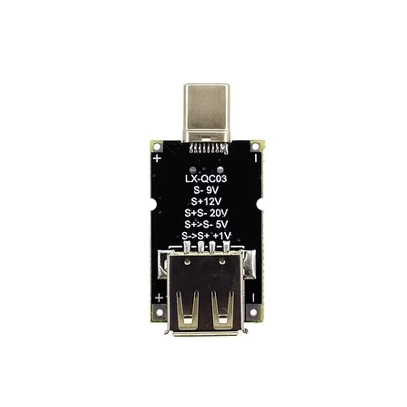 Si Tai&SH USB Typ-C QC Decoy Trigger Board 100W 5A PD 2.0 3.0 Adapter Kabel in Schwarz - Bild 2