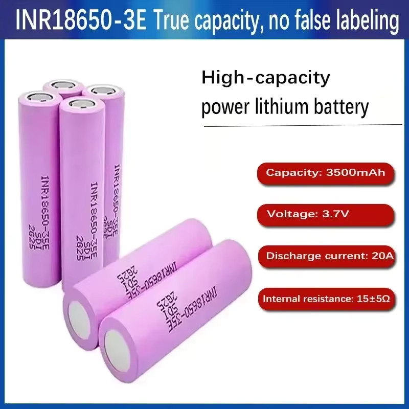 NDNNAS 35E Li-Ion-Akku INR18650 mit 3500mAh und 3,7V in Lila - Bild 3