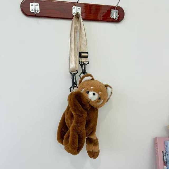 Yiran toy Roter Panda Plüschrucksack, Plüschpuppe, ab 14 Jahren - Bild 1