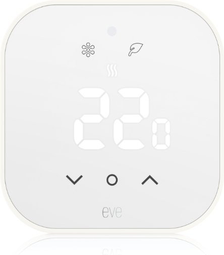 Eve Smart Thermostat für Fußbodenheizungen mit App-Steuerung und Smart Home Integration, Weiß - Bild 1