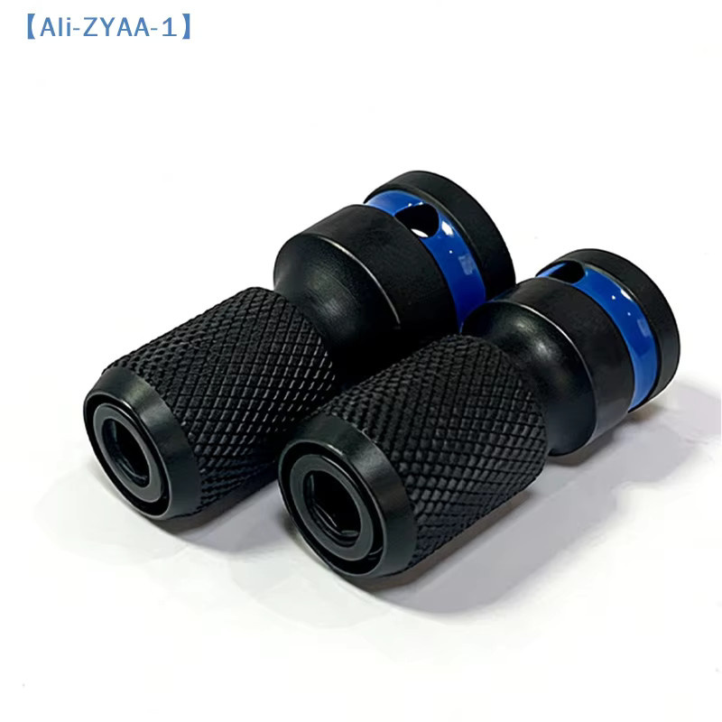 JETTING Schlagschrauber-Sechskantadapter für Schraubendreher-Bits mit 1/2, 3/8 und 1/4 Zoll Vierkantantrieb auf 1/4 Zoll Schnellverschluss, Schwarz - Bild 5