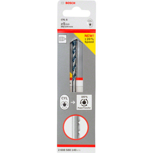 Bosch Betonbohrer in Blau mit einem Durchmesser von 5 mm - Bild 2