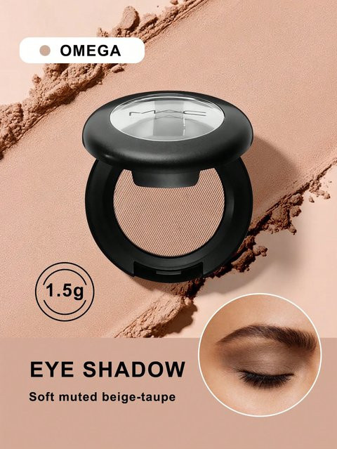 MAC Omega Lidschatten, Black, Matt, 1,5 g - Bild 1