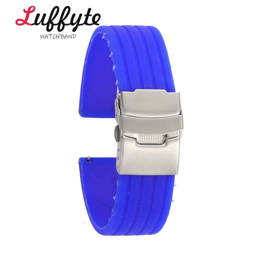 luffyte Uhrenarmband Silikon, Reifenprofil, Herren - Bild 4