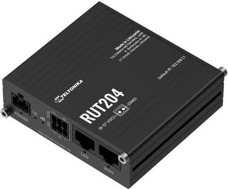 Teltonika RUT204 CAN-Bus LTE Router mit Ethernet in Schwarz - Bild 1