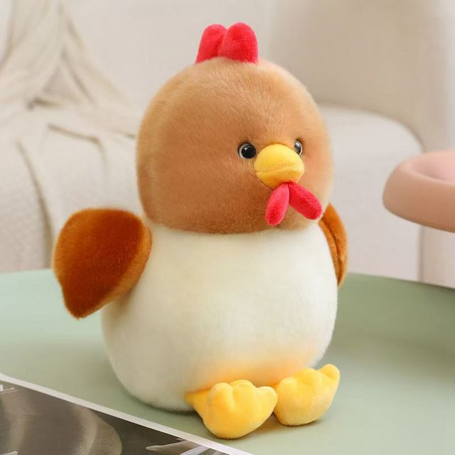 Gugu Hähnchen Plüsch Rucksack, Plüschtier Puppe, 22cm-35cm, ab 14 Jahren - Bild 1