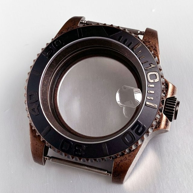 Tandorio Uhrengehäuse, bronzefarben, 40 mm, Automatik, Unisex - Bild 1