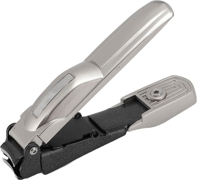 Koogeelife Nagelknipser mit Auffangbehälter, Edelstahl, gray - Bild 1