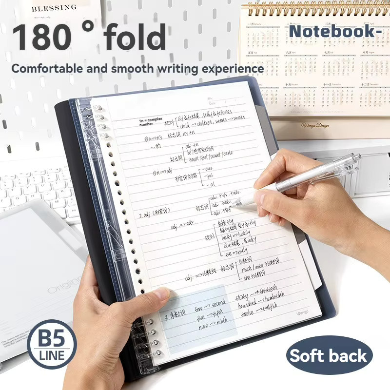 Flexcover Notizbuch A5 in Blau mit 46 linierten Blättern - Bild 2