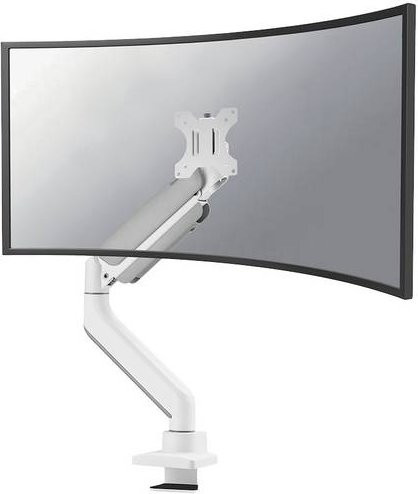 Neomounts Monitor-Tischhalterung DS70PLUS-450WH1 in Weiß für Monitore von 43,2 cm bis 124,5 cm, neigbar, rotierbar und schwenkbar, VESA 75x75 mm - Bild 1
