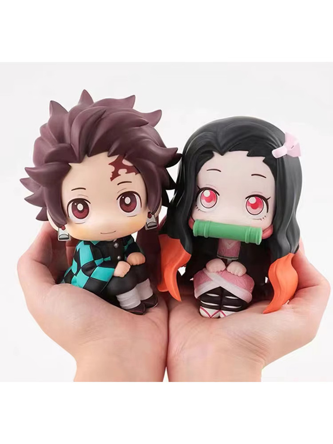 Bandai Dämonentöter Kamado Tanjirou Kamado Nezuko Kawaii Q Ver. PVC-Actionfigur, Einzelfigur - Bild 5