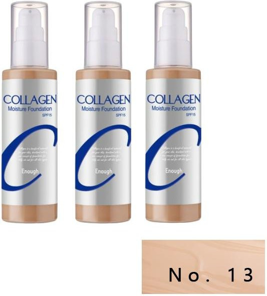 ENOUGH Collagen Feuchtigkeits-Foundation SPF15, No. 13 - Bild 1