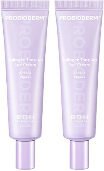 BIOHEAL BOH Probioderm Kollagen Sonnencreme LSF 50+, 2 x 50 ml, Trockene Haut - Bild 1