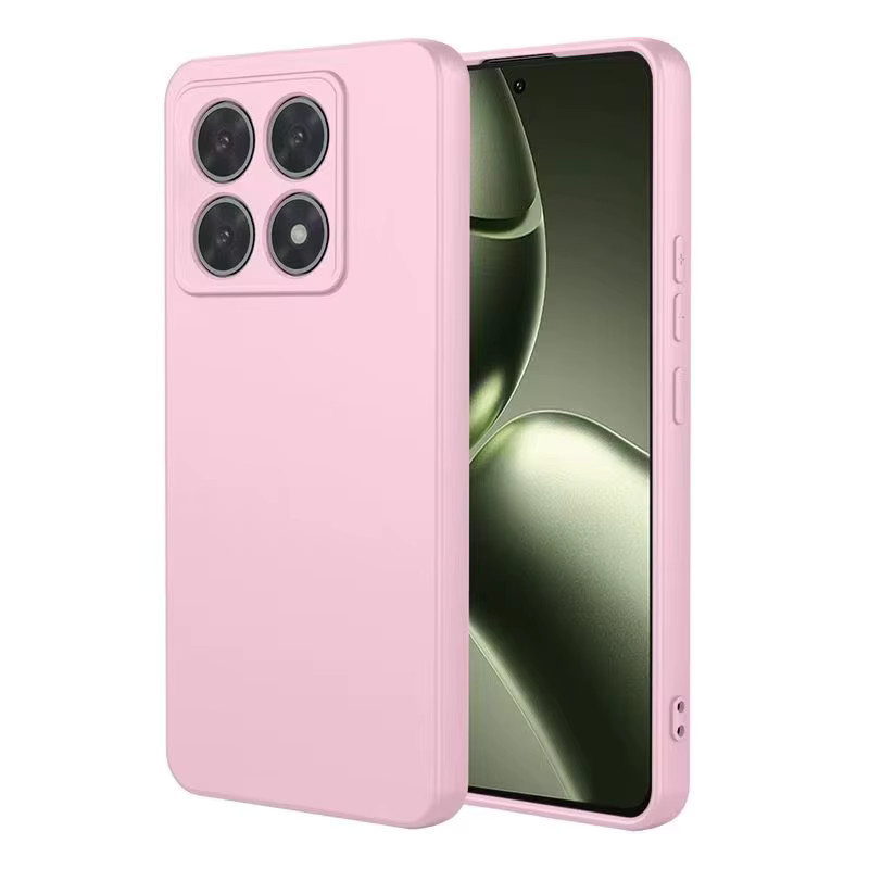 Xiaomi Schutzhülle für Mi 14T und 15T Pro aus weichem Flüssigsilikon in Cyan - Bild 3