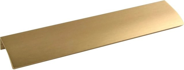 Furnipart Küchen Griffleiste Edge Straight Aluminium Messing Matt Gold Länge: 350 mm - Bild 1