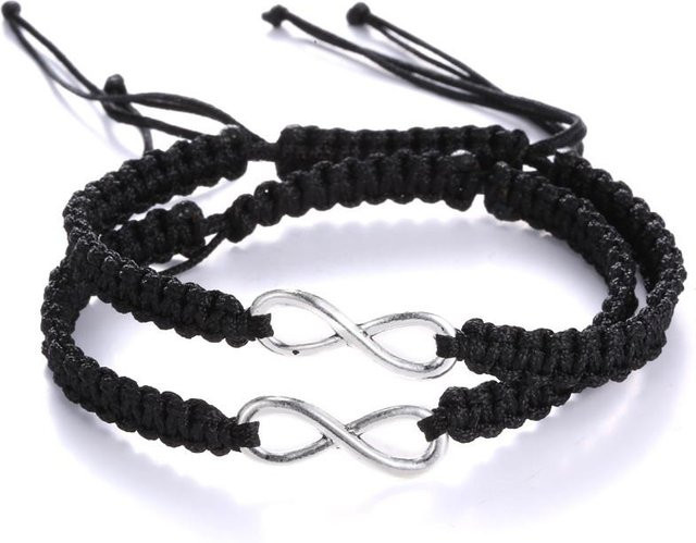 Rinhoo Armband Set, Schwarz, Zinklegierung, Unisex - Bild 1