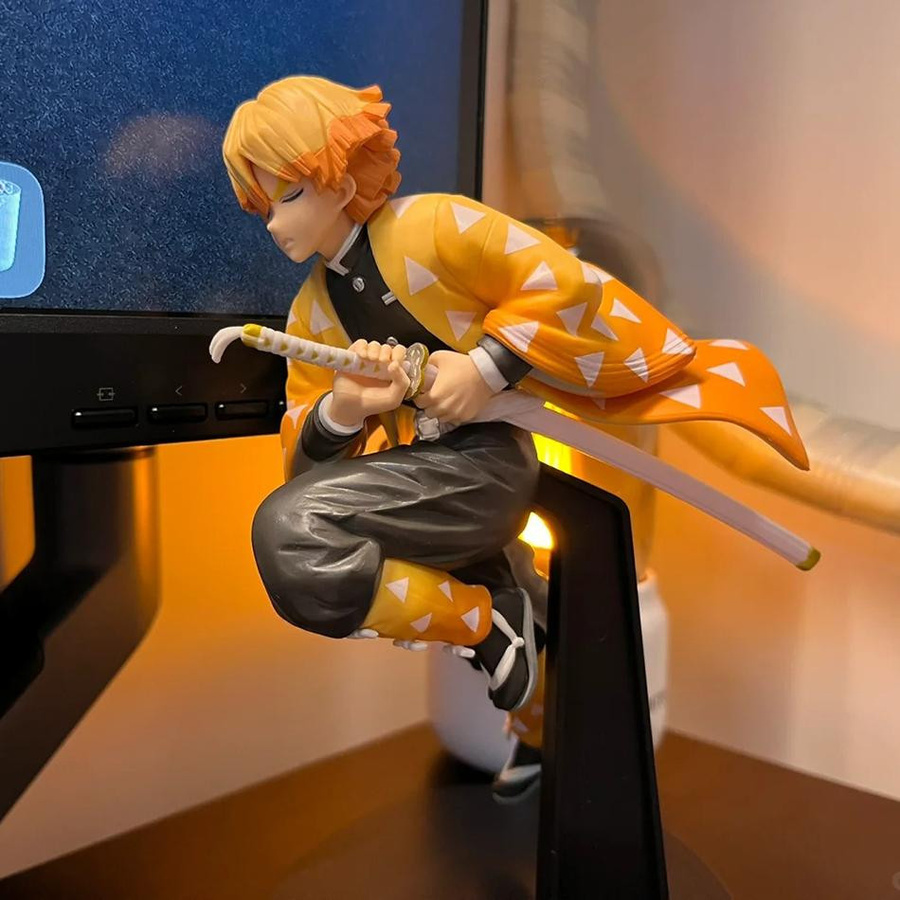 Yiran toy 1 Demon Slayer Kimetsu no Yaiba Kamado Tanjirou Agatsuma Zenitsu Actionfigur Anime Modell Statue ab 3-6 Jahren - Bild 4
