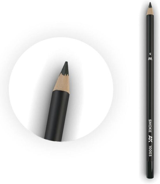 AK Interactive Watercolor Pencil Smoke in Grau und Schwarz - Bild 1