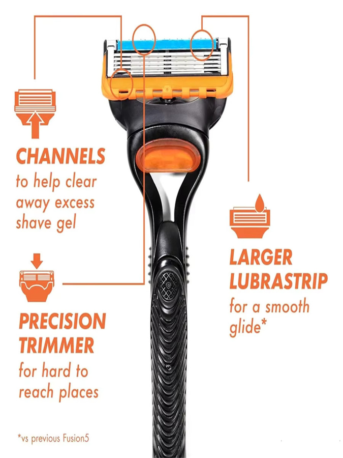 Gillette Fusion 5 Herrenrasierer mit 5-lagigen Klingen - Bild 5