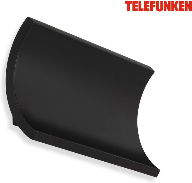 Telefunken LED-Außenleuchte Genf Schwarz Up-Down Wandleuchte für Garten und Haus - Bild 1