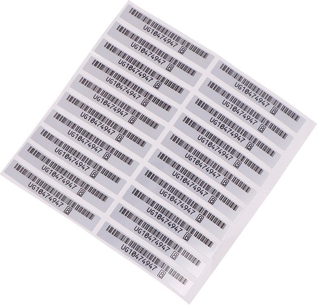4 Stück Barcode-Etiketten für Nintendo 3DS, 3DS XL, New 3DS XL und NDSi XL in Weiß - Bild 1