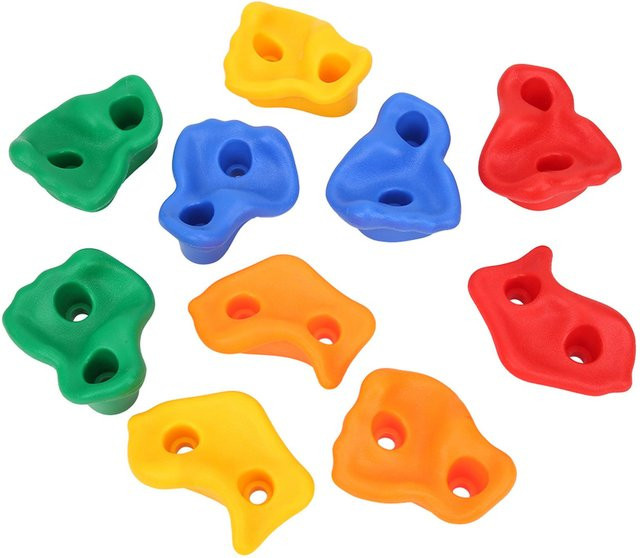 CosyHome Kinder Kletterwand Griffe Set Bunt, Spielplatzgeräte Zubehör - Bild 1