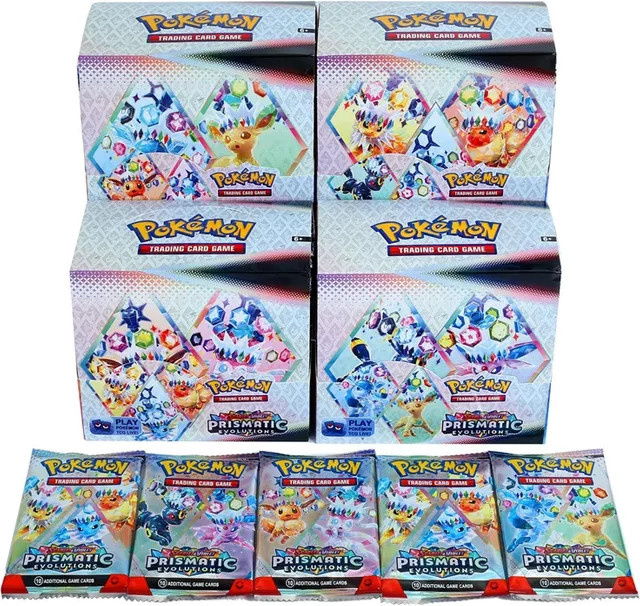 Pokémon Prismatic Evolutions, Booster, Englisch, ab 6 Jahren - Bild 1