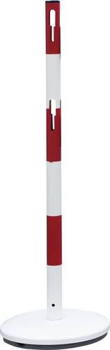 VISO BSA100RB A3 Absperrpfosten rot, selbstständig stehend, Durchmesser: 5 cm, Höhe: 100 cm - Bild 1